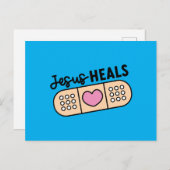 Postkarte Jesus heilt - Jesus heals ポストカード (正面/裏面)