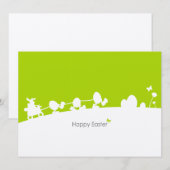 Postkarte Karte Ostern 招待状 (正面/裏面)