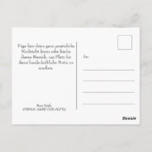 Postkarte mit eigenen Bildern gestalten ポストカード (裏面)