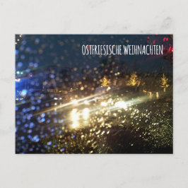 Postkarte „Ostfriesische Weihnachten“ ポストカード