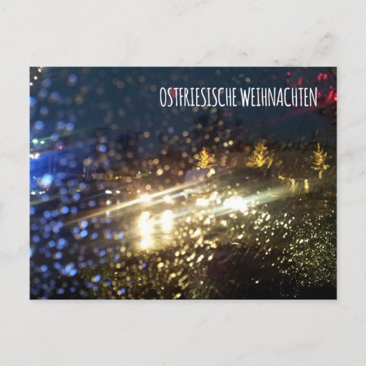Postkarte „Ostfriesische Weihnachten“ ポストカード (正面)