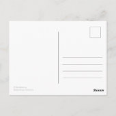 Postkarte Regensburg in der Nacht ポストカード (裏面)