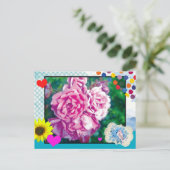 Postkarte Rose und mehr ポストカード (スタンド正面)