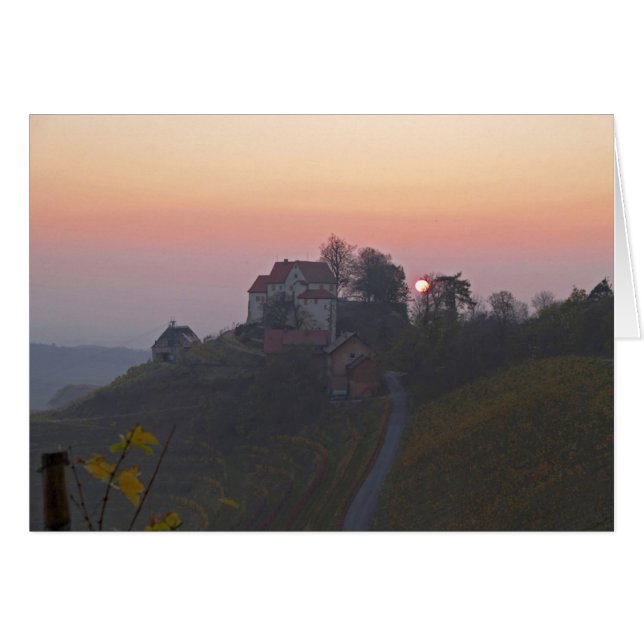 Postkarte Schloss Staufenberg (正面横)