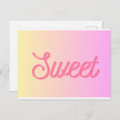 Postkarte - "Sweet" ポストカード (正面/裏面)
