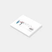 Postman おもしろい Cartoon – スリング付きメール配信 ポストイット (アングル)