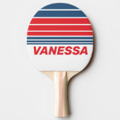 Postman Nostalgic Horizon Striping with Name 卓球ラケット (裏面)