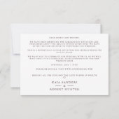 Postponed Wedding Couple Photo Mountain Landscape (裏面)