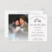 Postponed Wedding Couple Photo Mountain Landscape (正面/裏面)