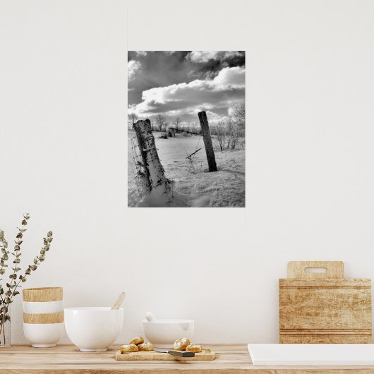 Posts in the Snow ポスター (キッチン)