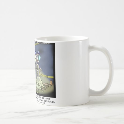 PostsumプロトコルおもしろいギフトTeeおよび収集品 コーヒーマグカップ (右)