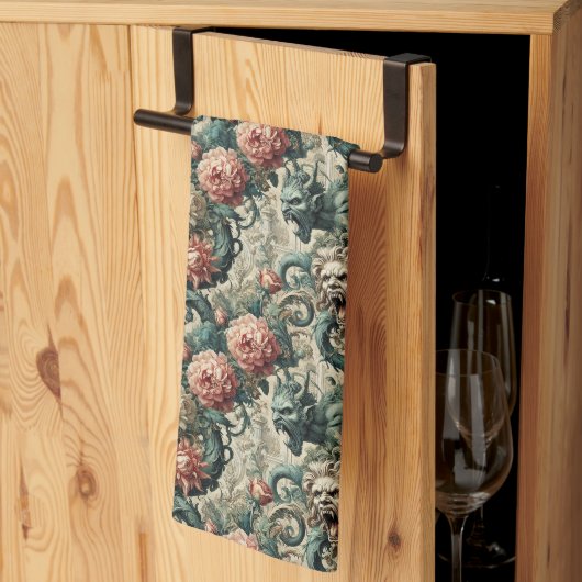 Posture of Perdition – ゴシックビクトリアン キッチンタオル (三つ折り)