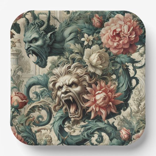 Posture of Perdition – Gothic Victorian ペーパープレート (正面)