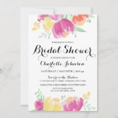 Posyの庭|のブライダルシャワーの招待状 招待状 (正面)