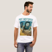 Pot Hotspot Skeleton Spicy Meme Chaos Tシャツ (正面フル)