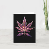 Pot Leaf Sticker  カード (正面)