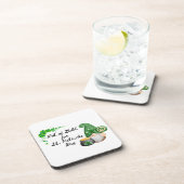 Pot of Gold for St Patricks Day on a  コースター (右側)