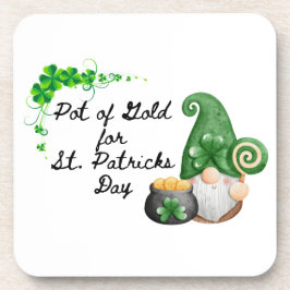 Pot of Gold for St Patricks Day on a  コースター