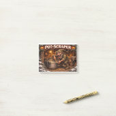 Pot Scraper Icelandic Yule Lad  ポストイット (デスク上)