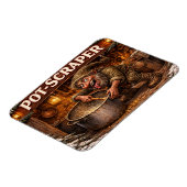 Pot Scraper Icelandic Yule Lad  マグネット (左側)