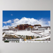 Potala palace in Lhasa - Tibet ポスター (正面)