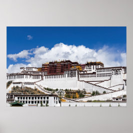 Potala palace in Lhasa - Tibet ポスター
