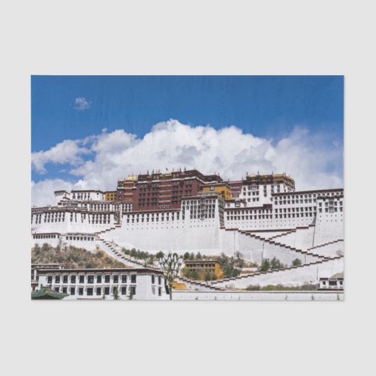 Potala palace in Lhasa - Tibet 薄葉紙 (正面)