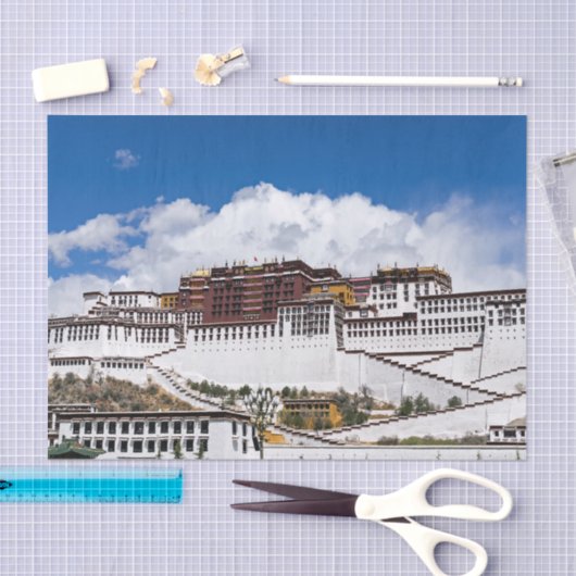 Potala palace in Lhasa - Tibet 薄葉紙 (クラフト)