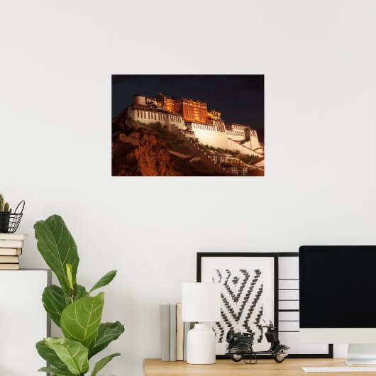 Potala Palace Poster Print ポスター (ホームオフィス)