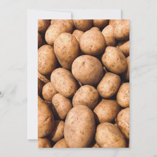 Potato サンキューカード (正面)