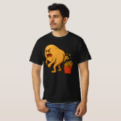 Potato Pooping French Fries l Funny French Fries  Tシャツ (正面フル)