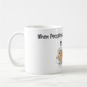 Potato Spin Mugg: Physics, Quantum Spin コーヒーマグカップ (左)