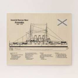Potemkin – 船舶設計図プランSD ジグソーパズル