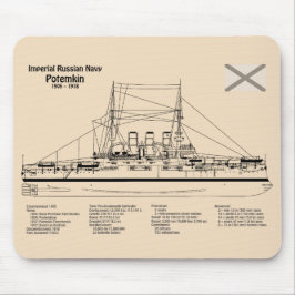 Potemkin – 船舶設計図プランSD マウスパッド