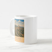 Potenza, Italy – Vintage Travel Mug コーヒーマグカップ (正面左)