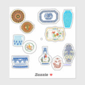 Poteries et faïences シール (シート)