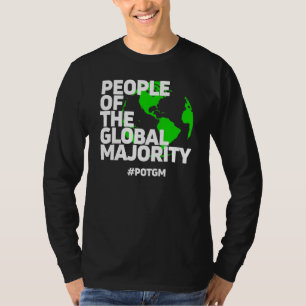 Potgm世界多数派の人々 Tシャツ