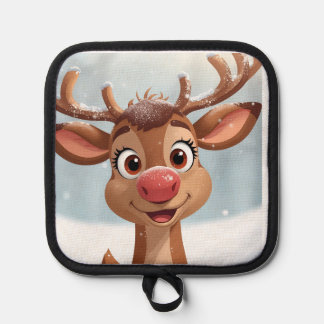 Potholder with Christmas design 鍋敷き