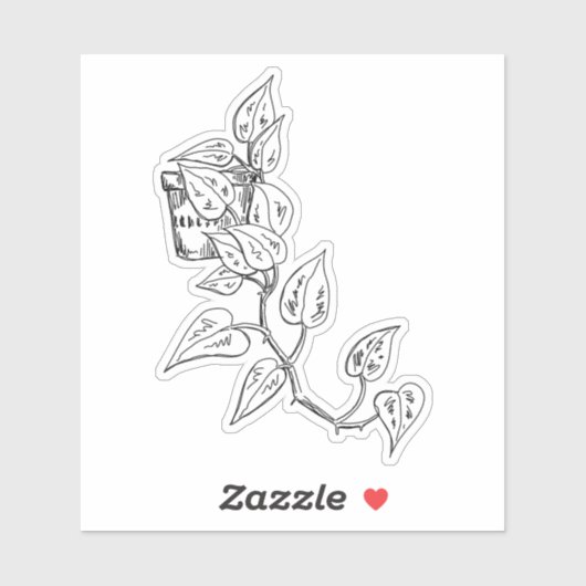 Pothosステッカーの探索 シール (シート)