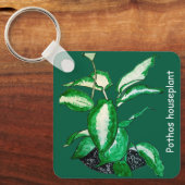 Pothos Houseplant  キーホルダー (正面)