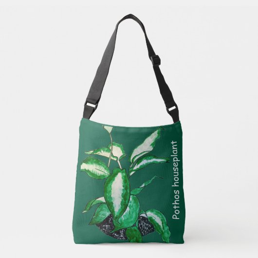 Pothos Houseplant クロスボディバッグ (正面)