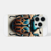Pothyne Beetle Top View 280824IREF224 - Watercolor iPhoneケース (裏面横)
