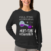 Potion Bottle Gothic Funny Veterinarian Costume Ha Tシャツ (正面)