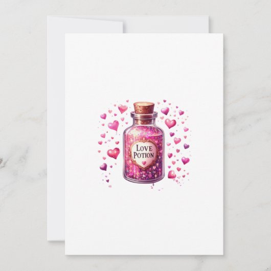 potion love letter 招待状 (正面)