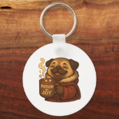 Potion of Joy Pug Keychains & Lanyards キーホルダー (裏面)
