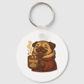 Potion of Joy Pug Keychains & Lanyards キーホルダー (裏面)