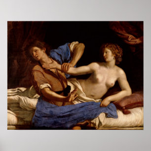 Potiphar、c.1649のヨセフそして妻 ポスター