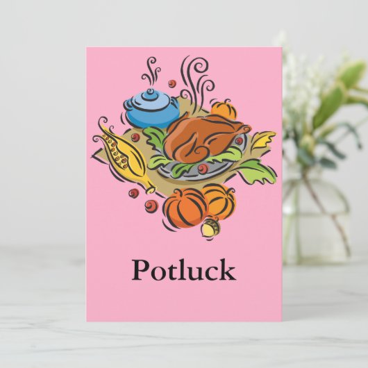 Potluck 招待状 (スタンド正面)