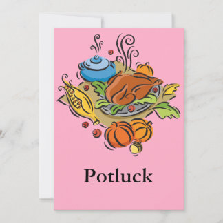 Potluck 招待状