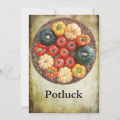 Potluck 招待状 (正面)